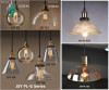 Vintage Glass pendant lamp hanging light