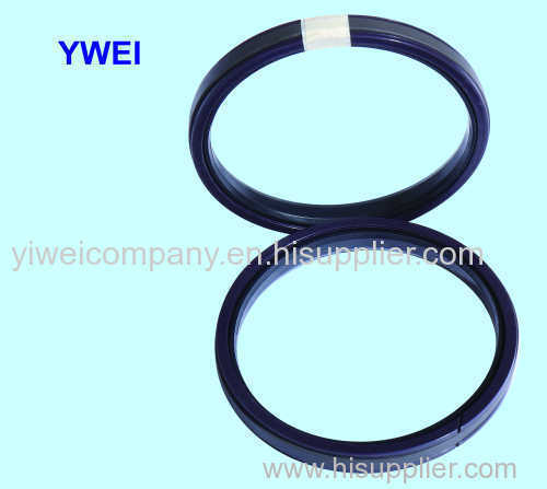 High demand hydraulic Piston seal SPGW NBR+PTFE+NYLON for excavator