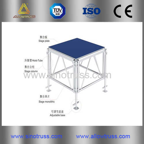 easy lite mobile stage aluminum alloy stage