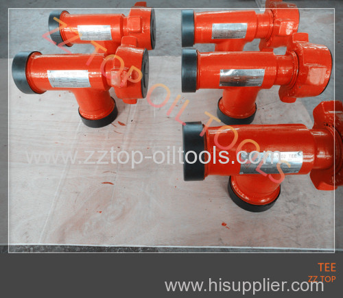 High Pressure Integral Pipe Fitting for Wellhead Flow Control