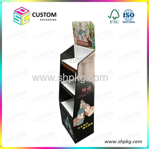 Paper display boxes showcase