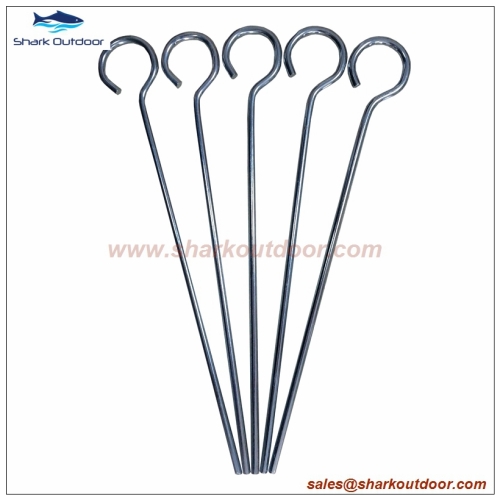 9  Steel round wire tent peg tent stake