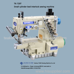 small cylinder bed interlock sewing machine