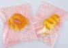 Pink Colored Biodegradable Plastic Cake Bags Disposable Self - Sealing 16*22cm