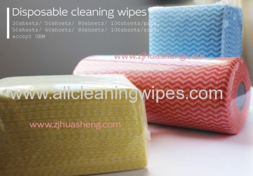 Non-woven Clean Cloth household cleaning products kitchen wipes