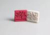 Natural Eco - friendly Tree Pattern Acrylic Soap Stamps Custom Recycable