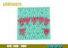 Alphabet Bunting DIY Fondnt Cake Silicone Moulds Food Safe Durable Square