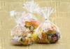 Custom Logo Printing PE Plastic Cake Bags Food Grade Oilproof Bacteria Resistant