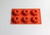 Heat Resistant Microwave Silicone Rubber Mold For Chocolate / Jelly / Pudding