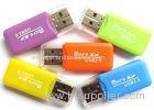 Bulk Promotion Portable Card Reader USB 2.0 3.0 Plastic Material For Smartphone