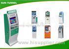 Dual Screen Internet Card Dispenser Kiosk Prepaid Mastercard Robust Metal Housing