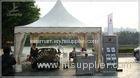 Commercial High Peak Tents Shelter Portable Gazebo Canopy For Auto Test Drive Event