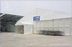 Retail Trade Big Clear Span Marquee Tent With A Frame Roof / Galvanized Steel Connector