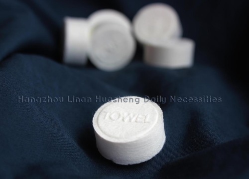 mini disposabale 100% viscose magic tablet Pill Magic Towel compressed