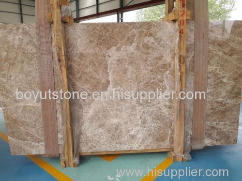 Light emperador marble slabs