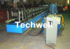 16 Forming Stations Steel Shelf Roll Forming Machine With Galvanized Coil Or Carbon Steel Forming Speed 12-15m/min