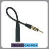 RG174 Car Radio Antenna Extension Cable Male To Female Connector Black Color