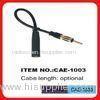 Black Car Antenna Extension Cable 12 Inch Length For Automobile Antenna