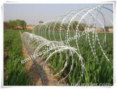 razor barbed wire for sale.razor wire fence