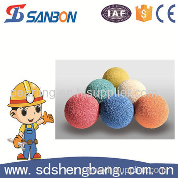 Advanced Equipment Produce Concrete Pump Sponge Rubber Cleaning Ball