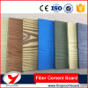 Wood grain fiber cement board for external wall