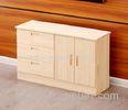 Home Interiors Furniture Modern Side Table With Drawer Solid Wood Particle Board