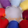 Spinning blended Viscose and Mercerized Wool yarn for weaving 1/50NM60% Mercerized Wool 40%Viscose