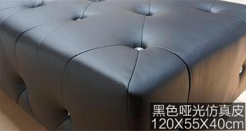 MOGU Original design Metal foot with fashion Sofa for lobby/shops/mall/reception sofa with PVC/VINLY/Real leather custom