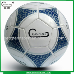 Machine Stitched Custom Print PVC Soccer Ball