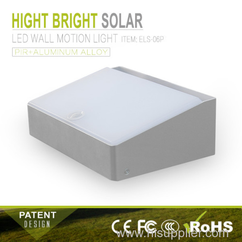 High Brightness Solar Motion Sensor Led Light for garden and home use