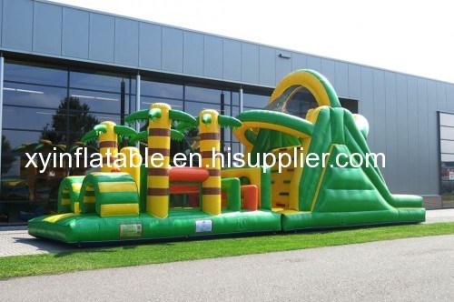 Small Jungle Inflatable Obstacle Course