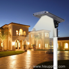 High Quality Aluminum All in One Integrated Solar Led Street Lamp Garden Yard