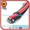 Xlpe / PVC / PE Insulated AAAC Triplex Service Drop Cable 25 - 120 Mm2 Range