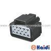 Black PA66 GF30 Connector Female Auto Waterproof Connector For Heavy Trucks