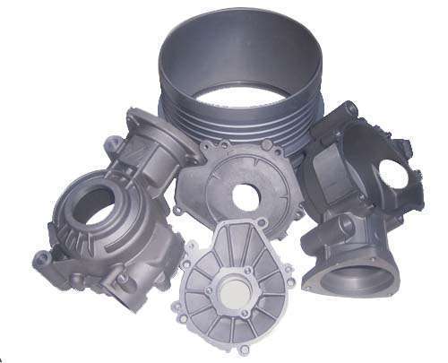 sand casting process and High pressure die casting