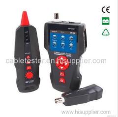 PoE/Ping Cable length Tester for RJ11 RJ45 and Coaxil Cables