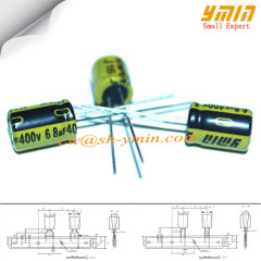 1.0uF 80V 5x9mm Long Load Life Capacitors LKM Series 105C 7000 ~ 10000 Hours Radial Aluminum Electrolytic Capacitor RoHS