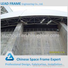 Steel Space Frame Prefab Dome House for Coal Yard Storage