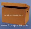 Waterproof Storage Boxes Cardboard For Packing Clothes Glossy Lamination