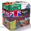 Recycled Vegetables Packing Boxes Flute Corrugated Paper Matt Lamination