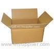 Brown corrugated paper shipping packaging box for different size Packaging Use Custom Corrugated Box