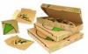 Recycled Custom Cardboard Boxes For Food / Sandwich Packaging