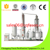 Used black engine oil recycling plant to diesel