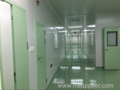 Customized high quality pharmaceutical clean room