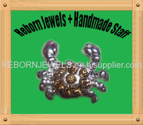 Crab large hole bead f european style n all diy jewelry making