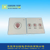 Push button membrane graphic overlay panel from Chunyip OEM factory