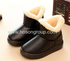 Winter waterproof clip on children shoes