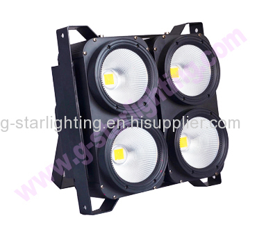 New 4 eyes led audience blinder light 4*100w 2in1/4in1 COB led studio light