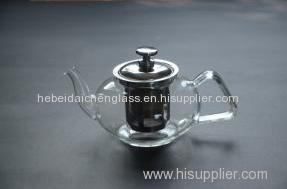 heat resistant borosilicate glass tea set/glass coffee set