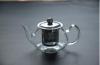 clear borosilicate glass cup with saucer/heat resistant coffee set/glass tea set.